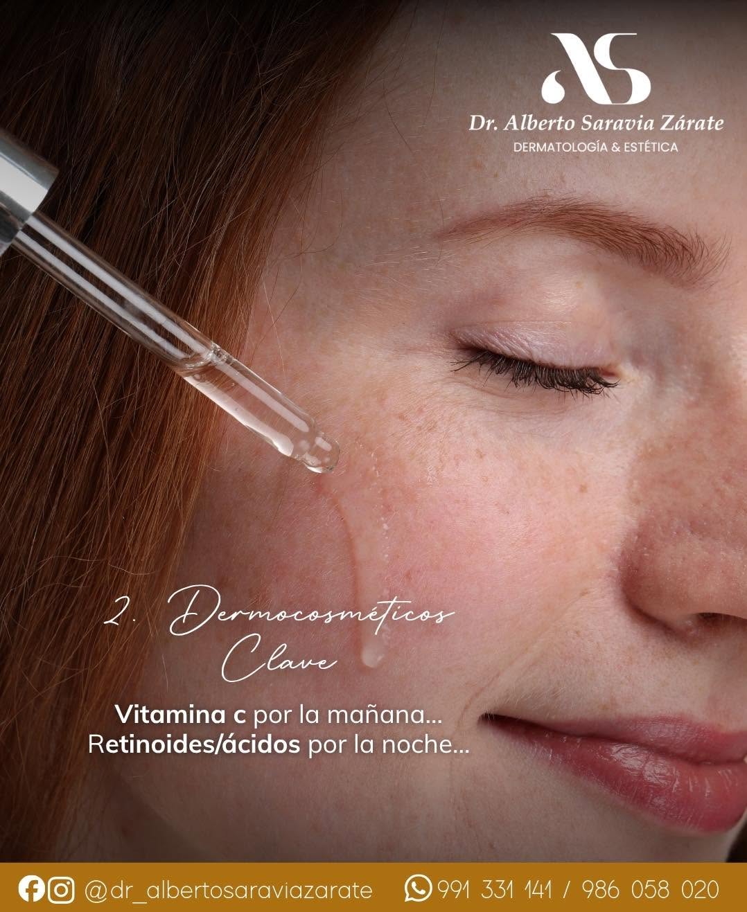 Dermocosméticos para el cuidado de la piel